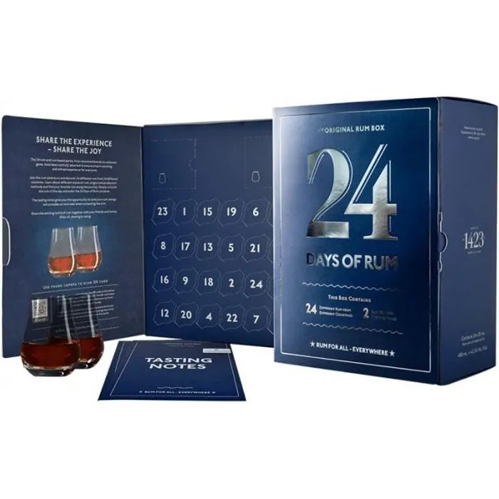 Calendrier De L Avent Rhum 24 Days Of Rum 24 R